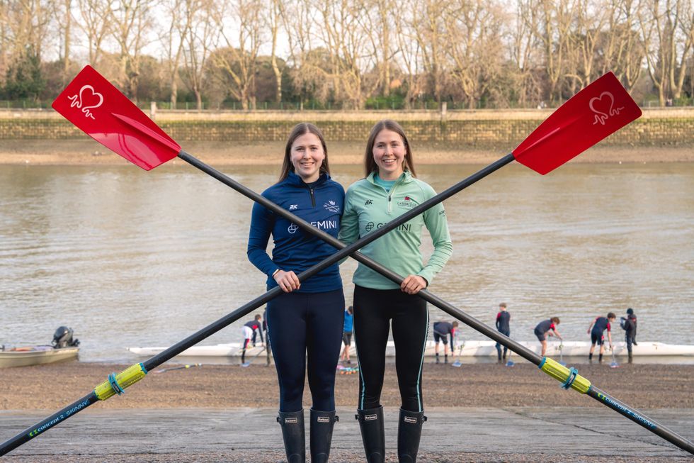 Sibling rivalry: Twins go into Oxford and Cambridge Boat Race on opposing teams