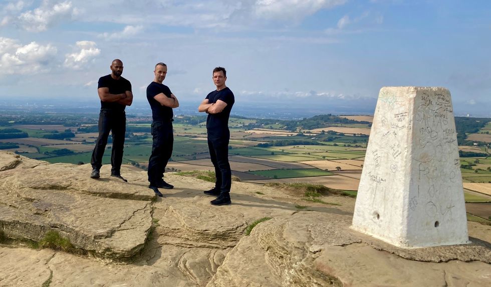 Hunted stars scale Britain’s highest peaks to raise £50,000 for cancer treatment