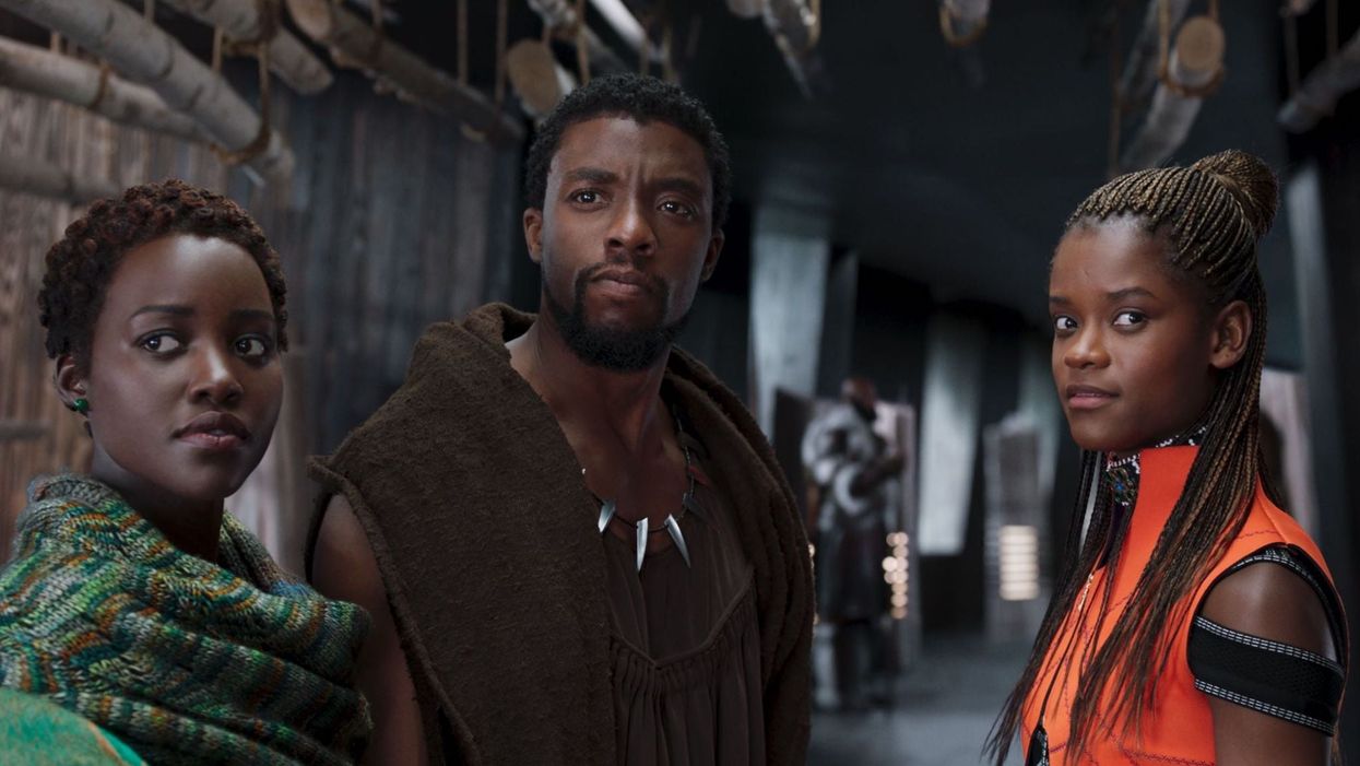 <p>Chadwick Boseman in ‘Black Panther’ </p>