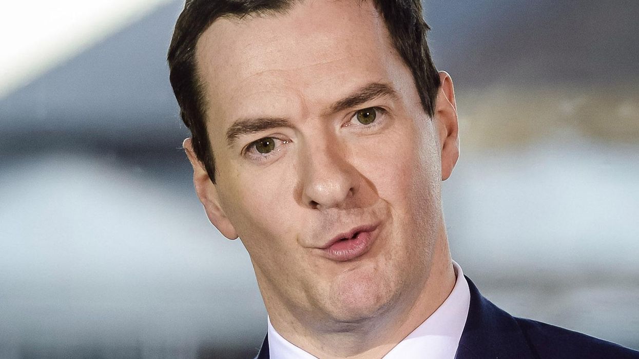 Chancellor George Osborne on 7 January 2016 in Cardiff