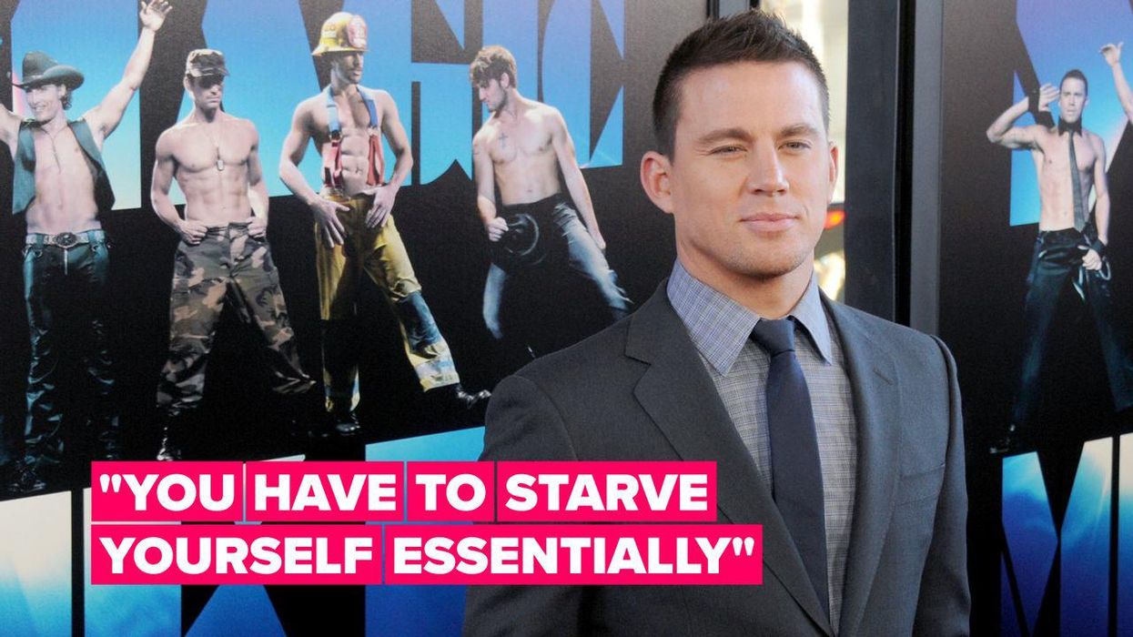 Channing Tatum surprises fan by sitting on her lap during Magic Mike show