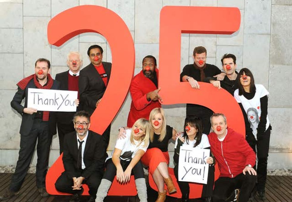 Charity marks 25 years of Red Nose Day