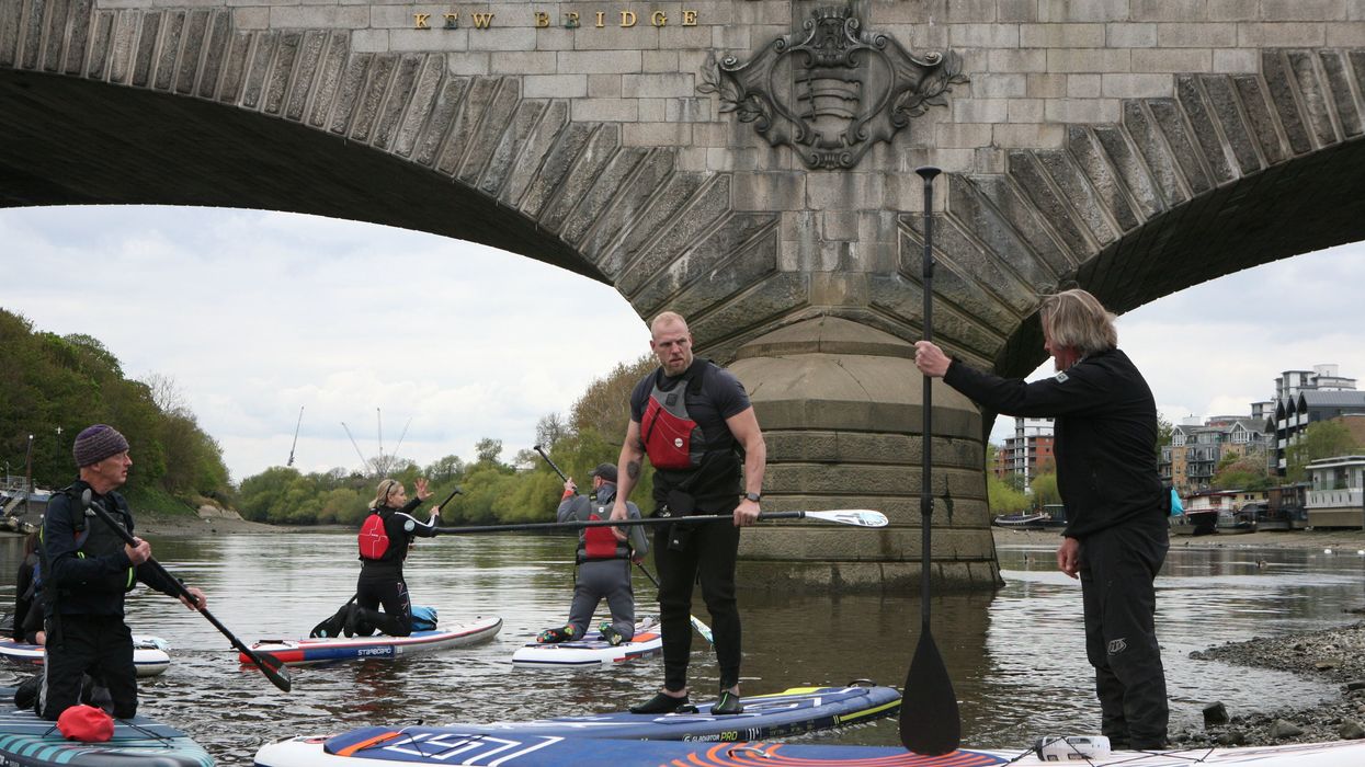 Charity stand up paddle board