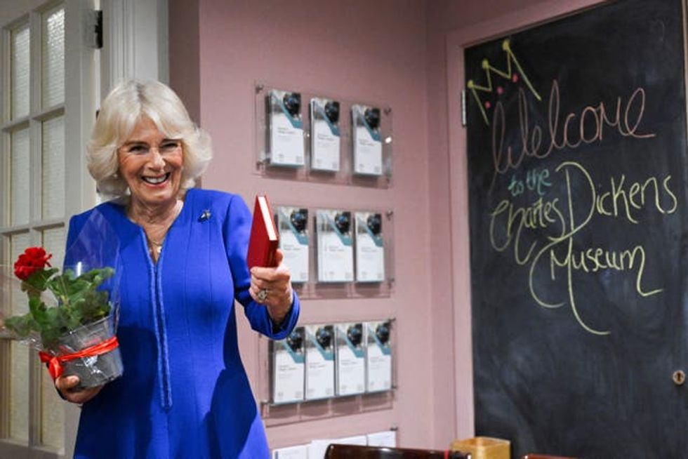 Charles Dickens House Museum royal visit