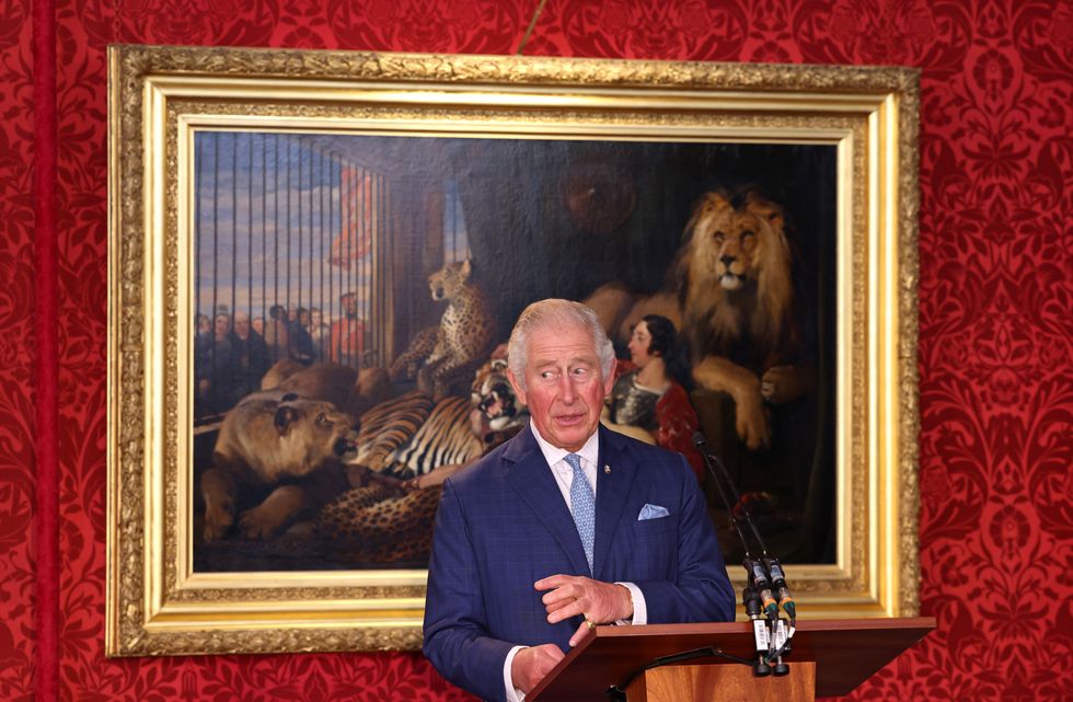 Charles praised the determination of the award winners during the Prince\u2019s Trust event (Tim P. Whitby/PA)