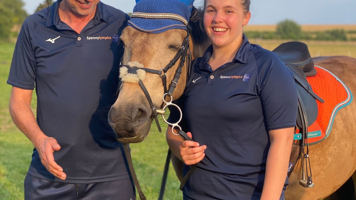 Charlotte Nichols and Stuart Bates started their challenge on July 23 (Family handout/PA)