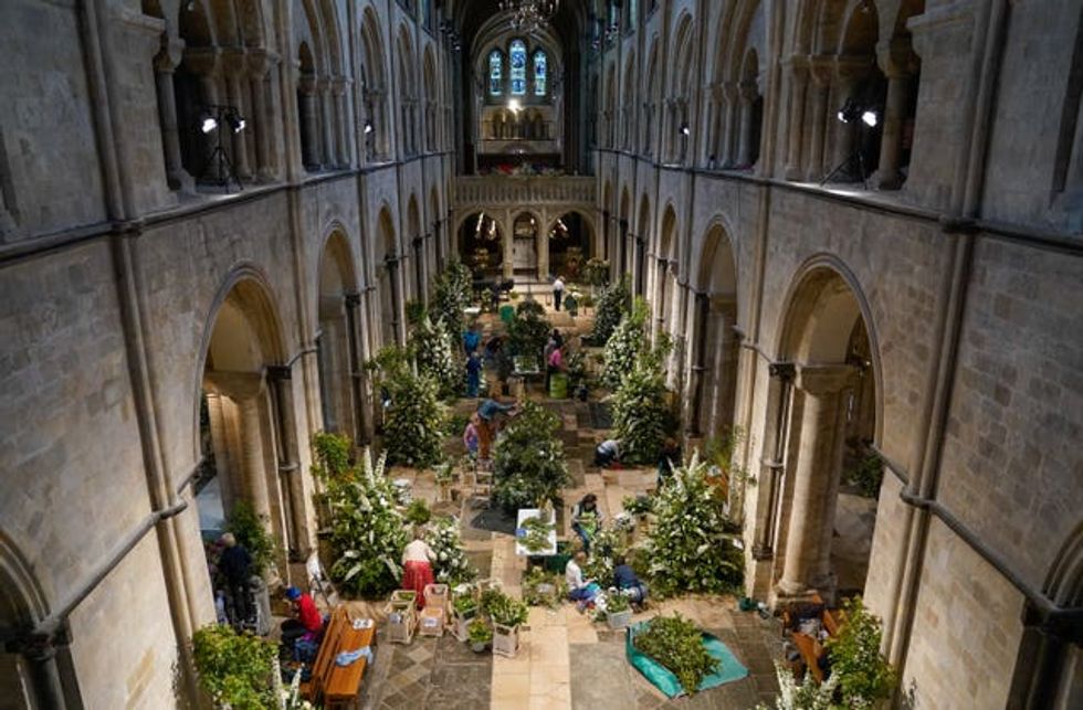 50,000 blooms used in Chichester Cathedral’s ‘enriching’ Festival of Flowers