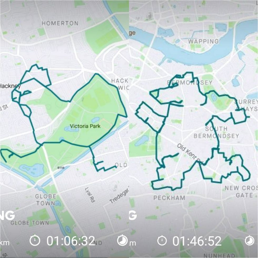 Runner to use talent for GPS art to raise funds for spinal research charity