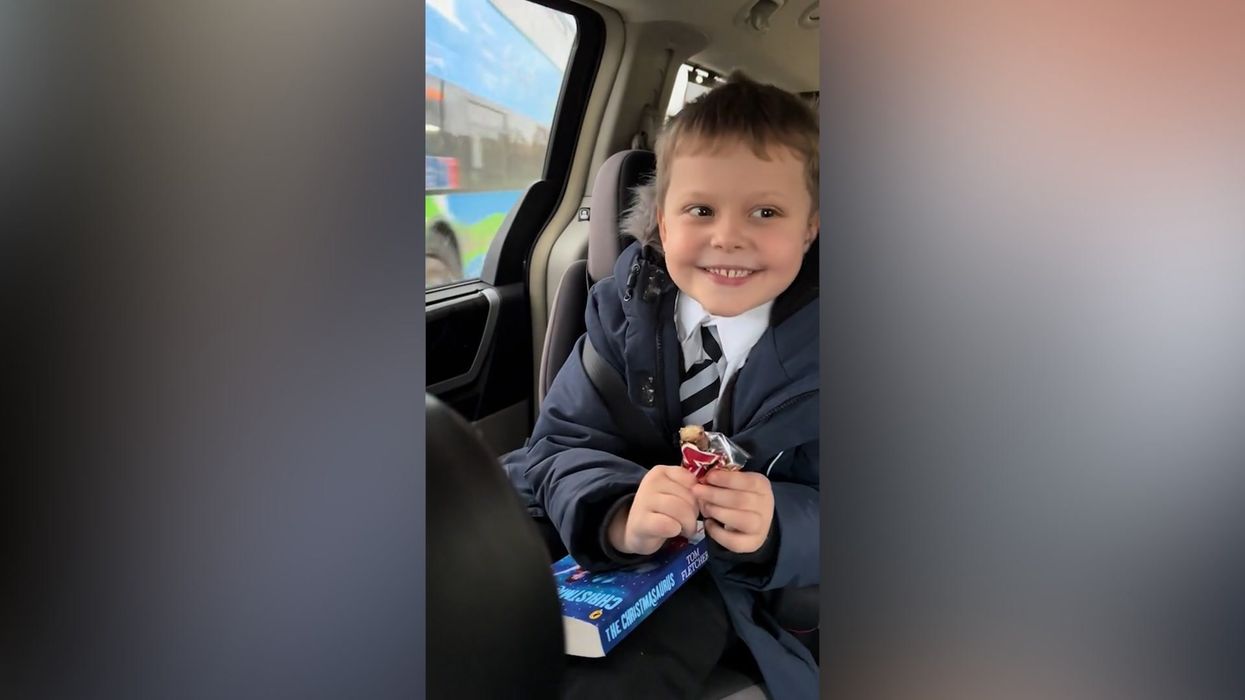 Kid overjoyed to find out he's playing a door in his school's nativity