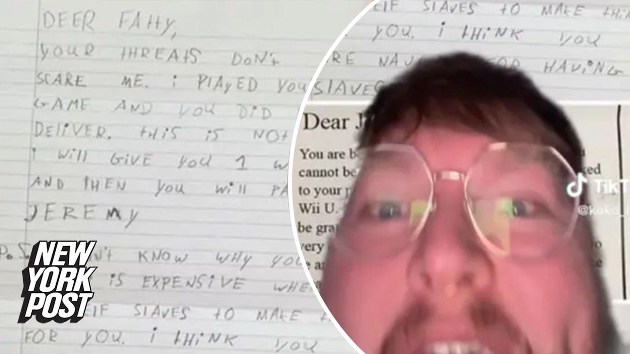 Kid's Santa letter goes viral after he included disturbing threat