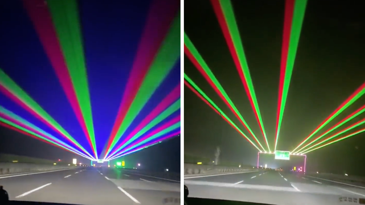 China is using lasers to stop drivers from falling asleep on roads