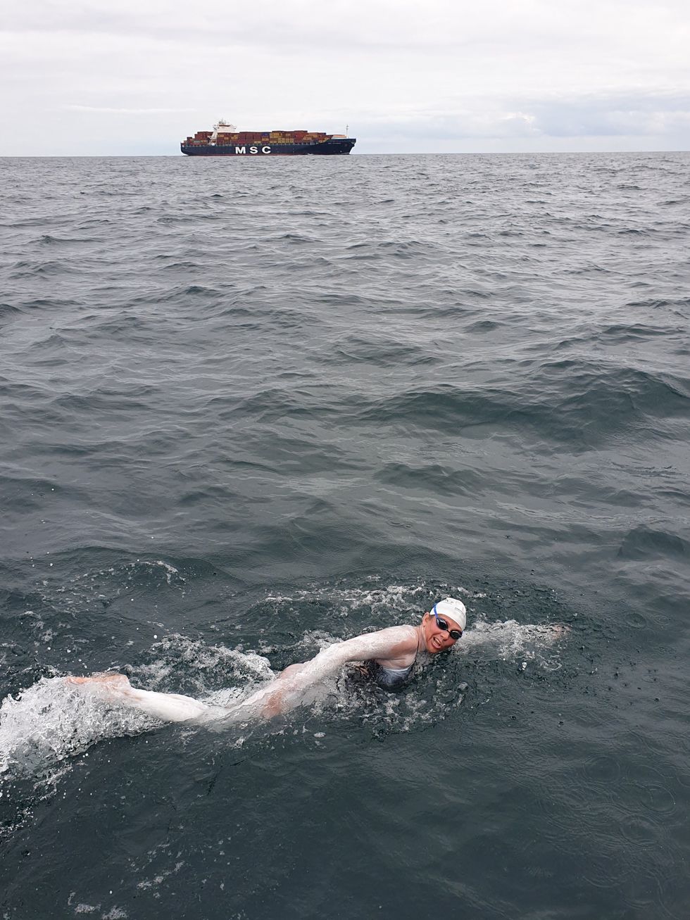 Chloe McCardel has so far swum the English Channel 41 times (Chloe McCardel)