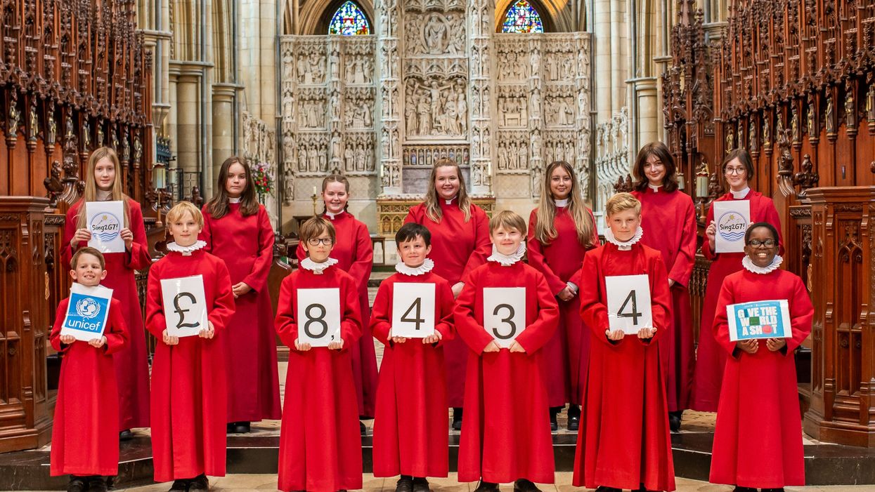 Choristers fund 10,000 vaccines for poorer countries