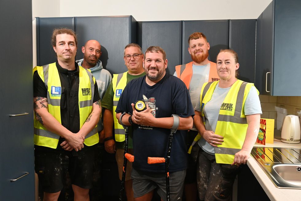 Builder with MS can cook for family again thanks to kind-hearted tradespeople