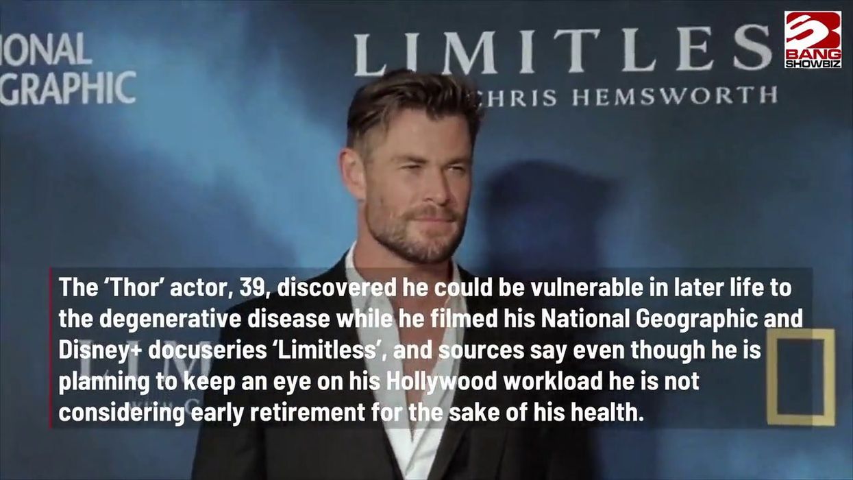 Chris Hemsworth considering 'slowing down' amid worrying health discovery