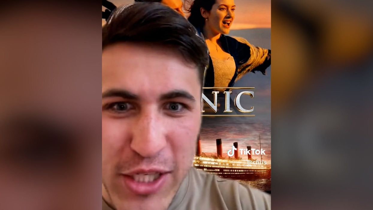 TikToker realises he's sitting next to Kate Winslet while blasting the Titanic song out loud