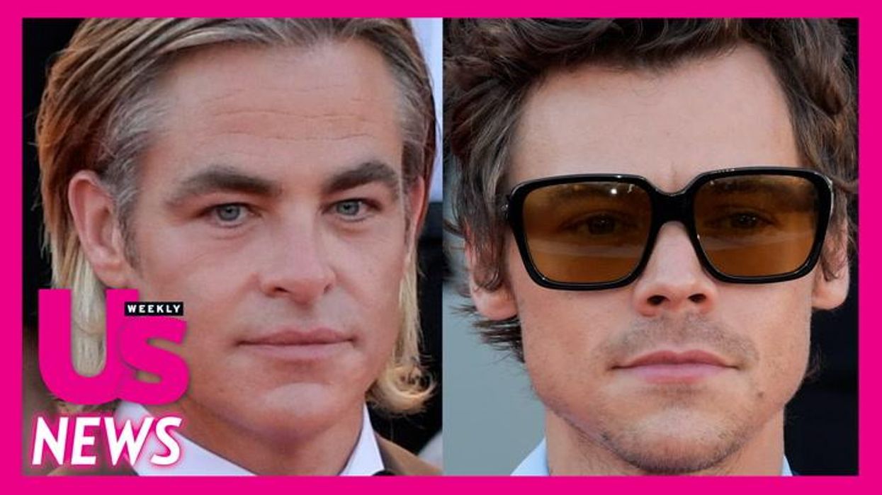 Harry Styles throwing a goat at Chris Pine is the best meme about 'spit gate'