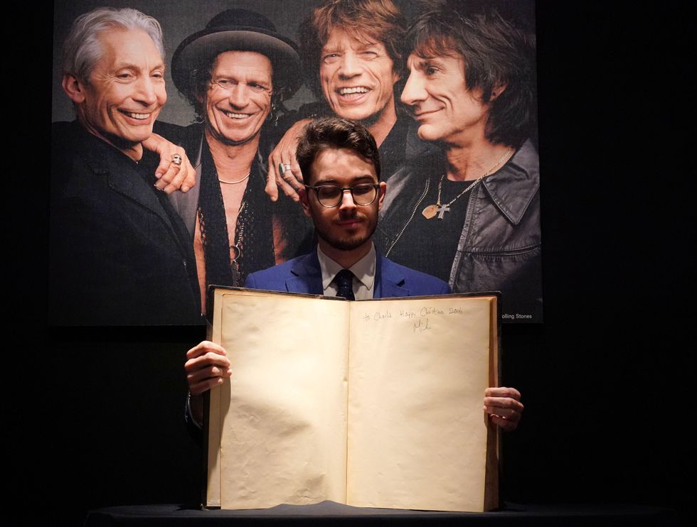 First edition Great Gatsby among items owned by Charlie Watts set for auction