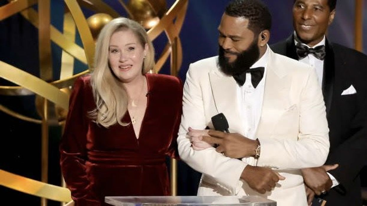 Christina Applegate breaks down as Emmys audience give her standing ovation