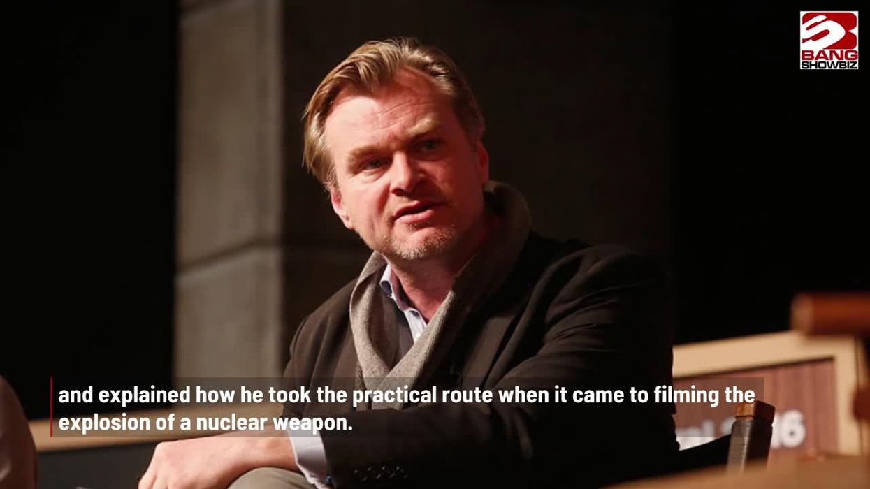 Christopher Nolan says he recreated a nuclear explosion without CGI and people are worried
