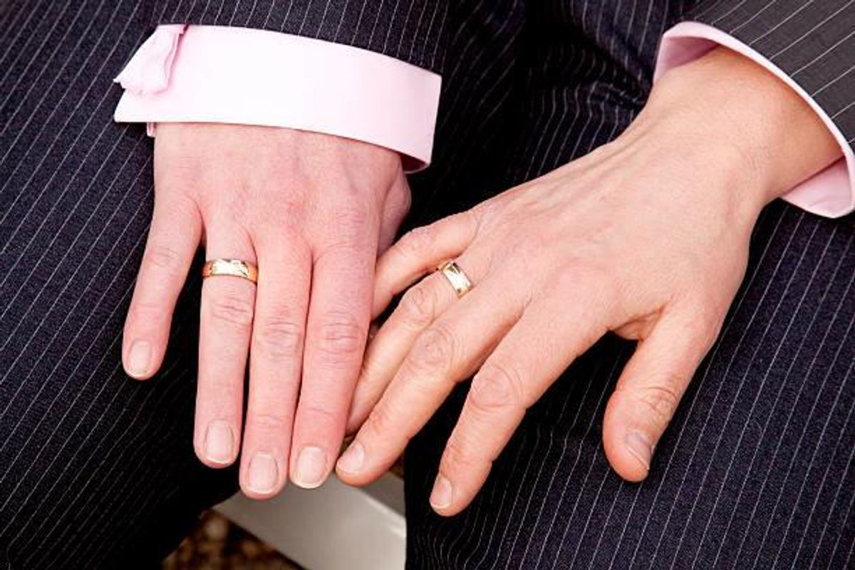 Bride accidentally records wedding guests talking 's***' about her gay marriage