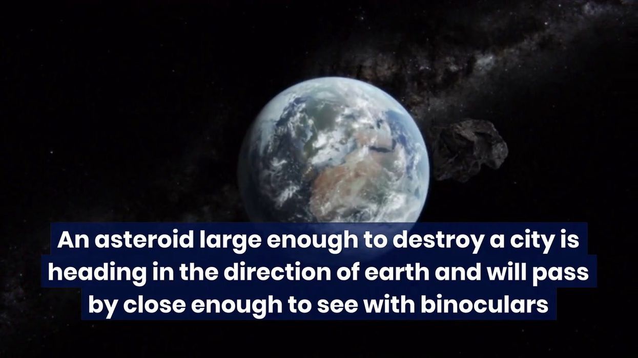 Huge asteroid is slamming into the Earth’s orbit in ‘once in a decade' event