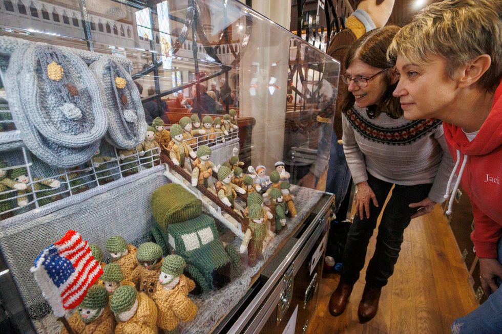 Claire Holmes (left) and Mavis Fleming (right)