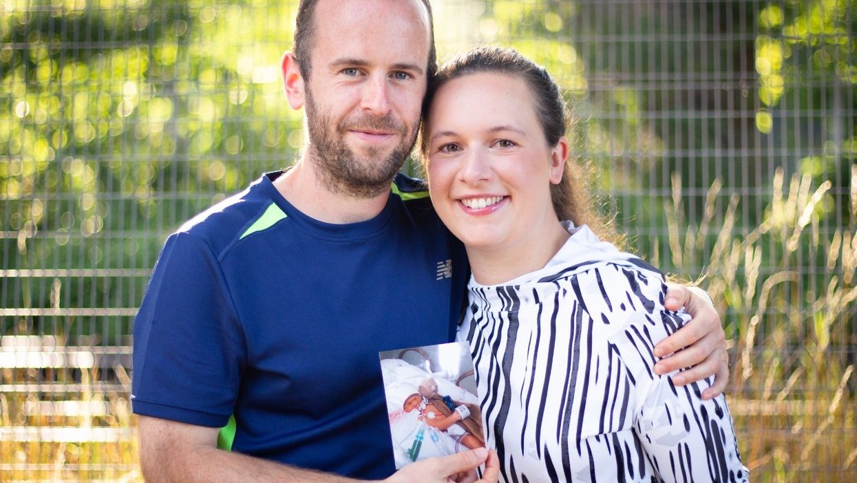 Claire Nash and Wayne Flanagan are running the London Marathon in memory of their daughter Jade (Family handout/PA)