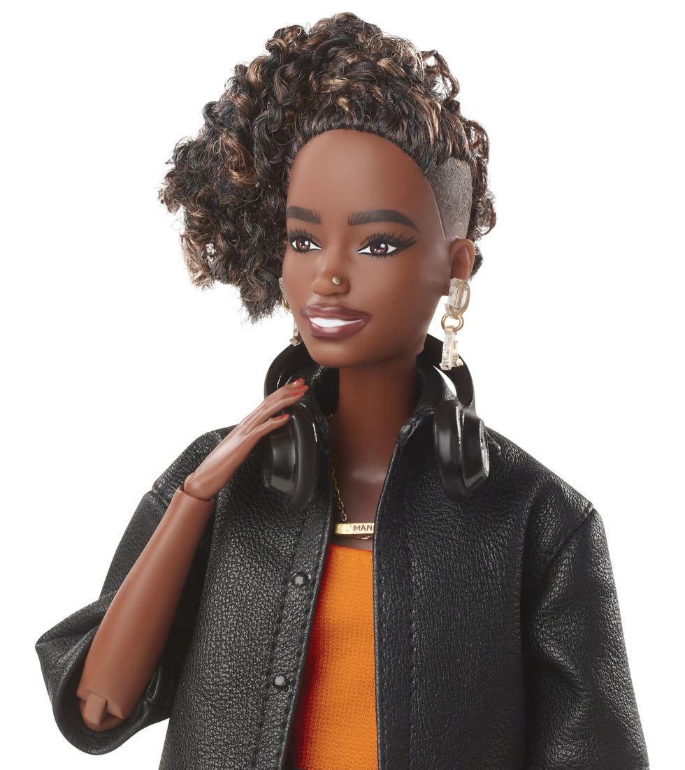 Clara Amfo said there is \u2018so much power in being able to see yourself reflected positively in the world\u2019 when a Barbie was made in her likeness (Michael Bowles/Mattel/PA)