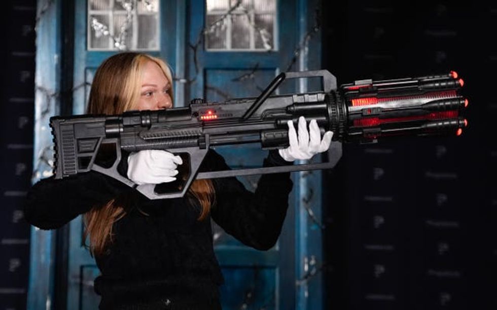 Clara Oswald\u2019s anti-Cyber gun from Doctor Who\u2019s Nightmare in Silver episode