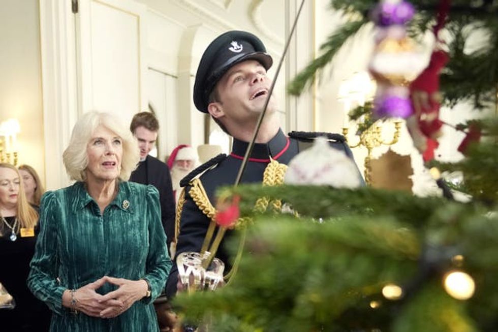 Clarence House Christmas tree