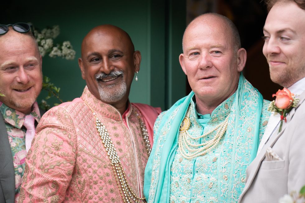Chelsea Flower Show hosts first wedding with same-sex couple