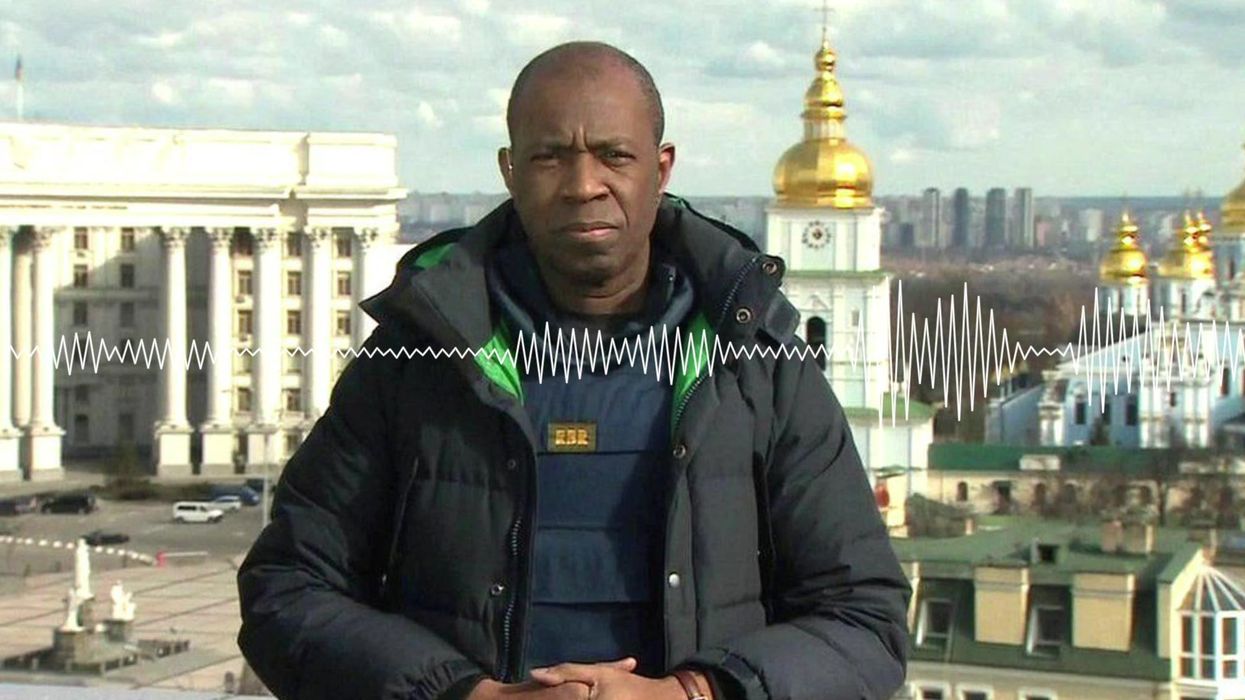 Clive Myrie reflects on emotional moment he shed a tear during a Ukraine report