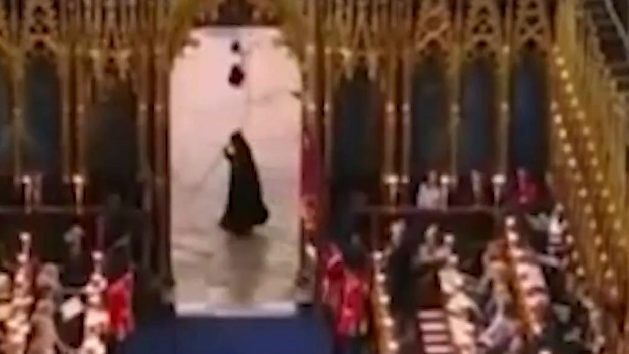 The mystery behind the 'Coronation grim reaper' explained
