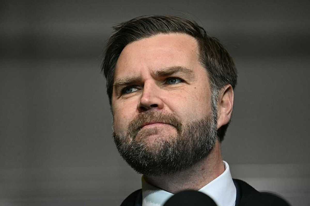 Close-up photo of JD Vance.