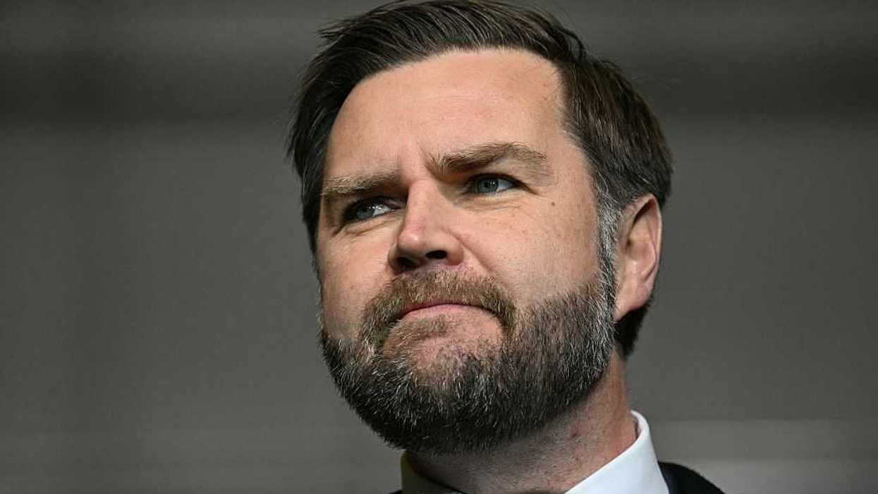 Close-up photo of JD Vance.