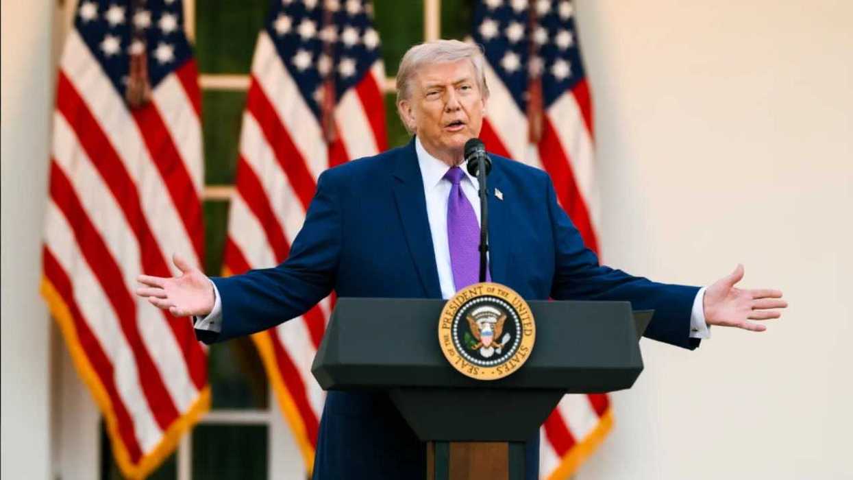 Trump posts AI image of White House ballroom detail – and people are concerned