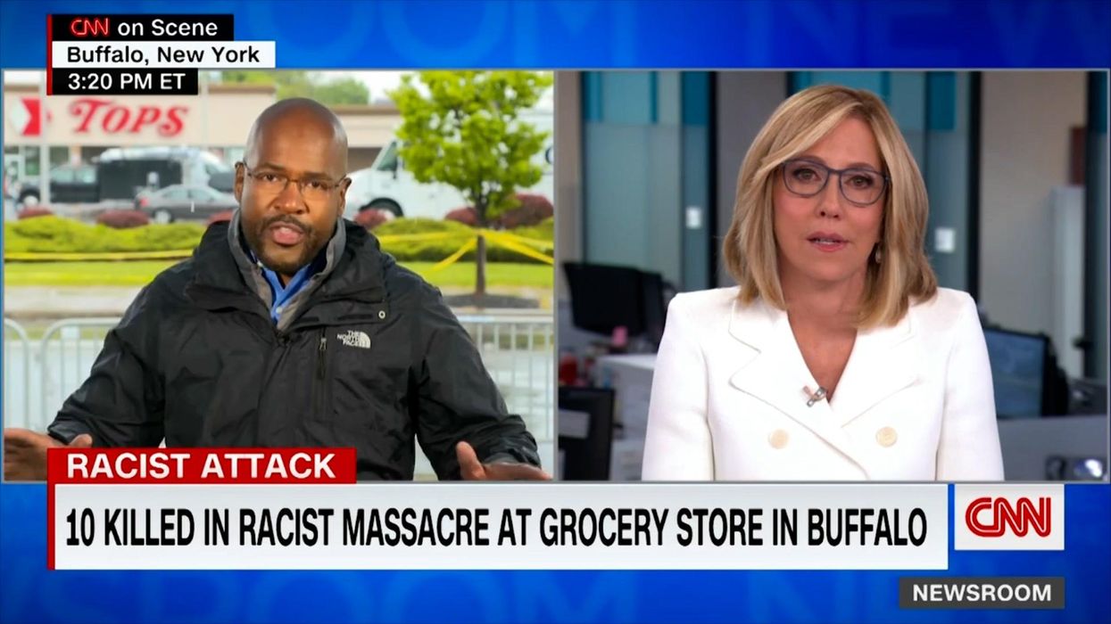 CNN journalist breaks down live on air while reporting on Buffalo shooting