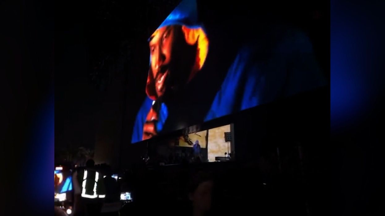 Frank Ocean gives emotional speech about losing brother during Coachella set