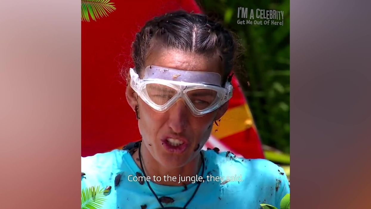 Grim moment Jill Scott gets cockroach stuck in ear on I'm a Celeb