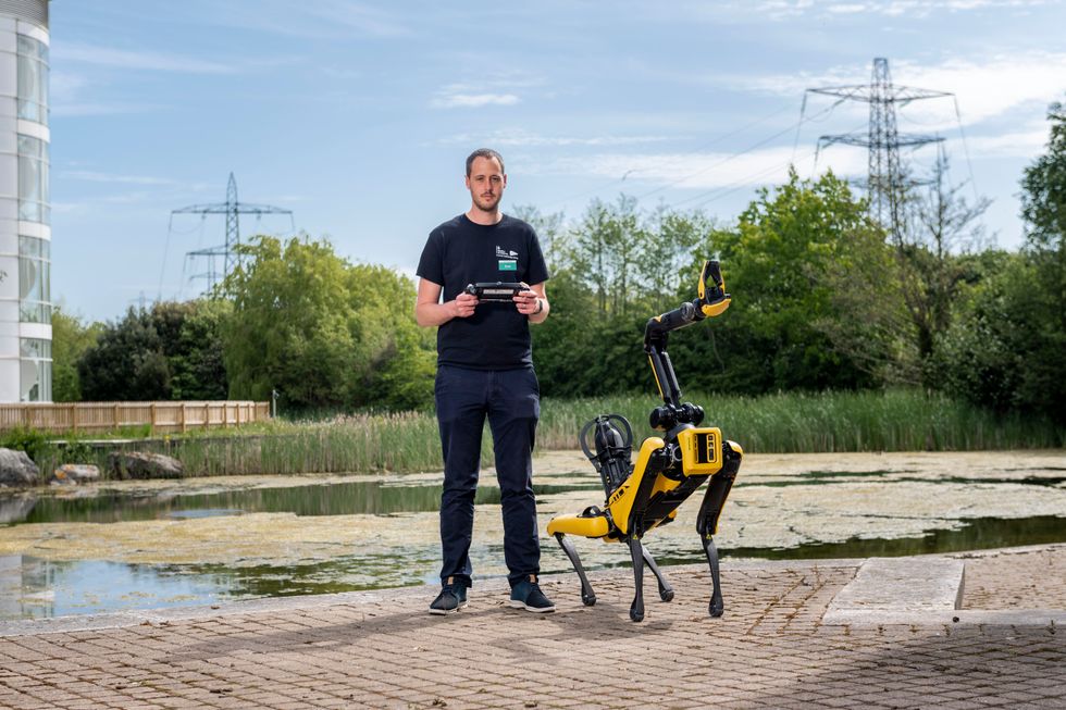 Coders take part in Robot Dog Olympics to help develop tech solutions for Army