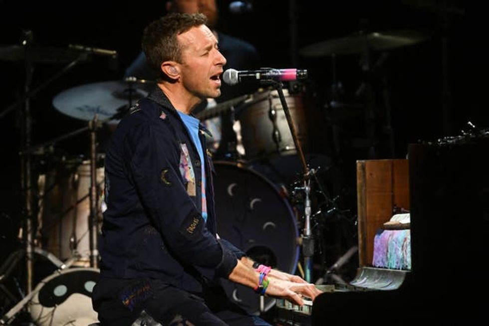 Coldplay perform on the Graham Norton Show \u2013 London