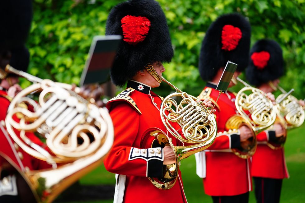 Coldstream Guards perform Three Lions
