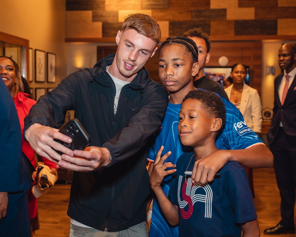 Cole Palmer receives hero’s welcome in grandfather’s birthplace St Kitts