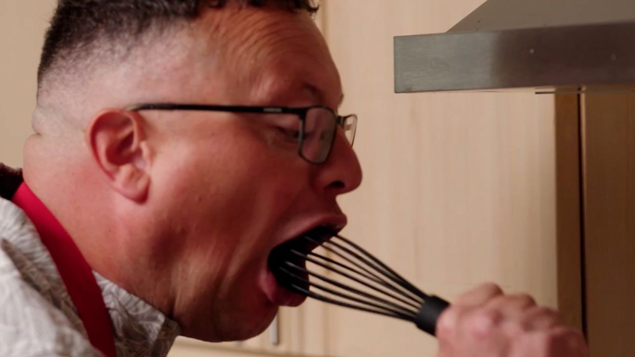 'Whisk man' recreates iconic Come Dine With Me moment decade after it became a meme