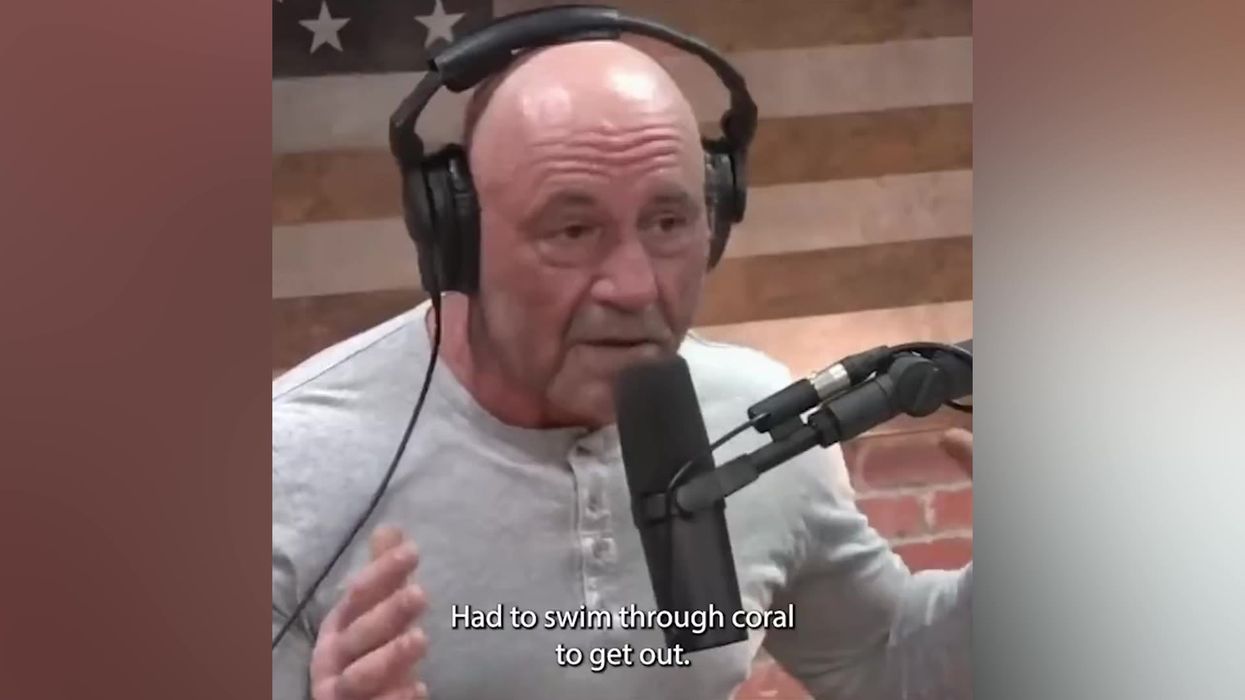An entire podcast interview between Joe Rogan and Trump has been created using AI