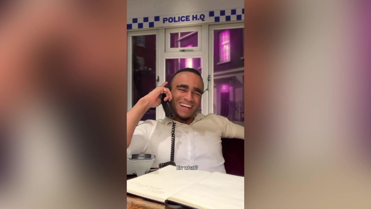 Comedian Munya Chawawa hilariously parodies the Met Police during Boris Johnson's party