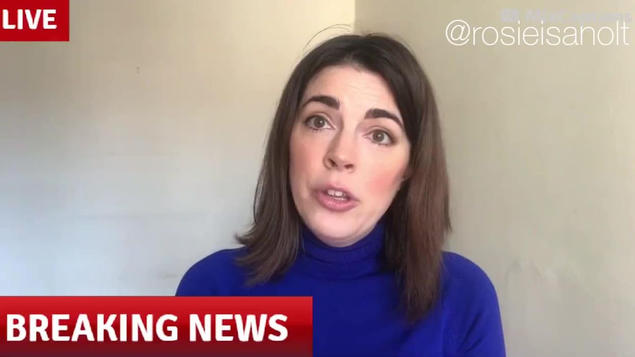 Comedian pokes fun at Sue Gray report delay with mock interview video