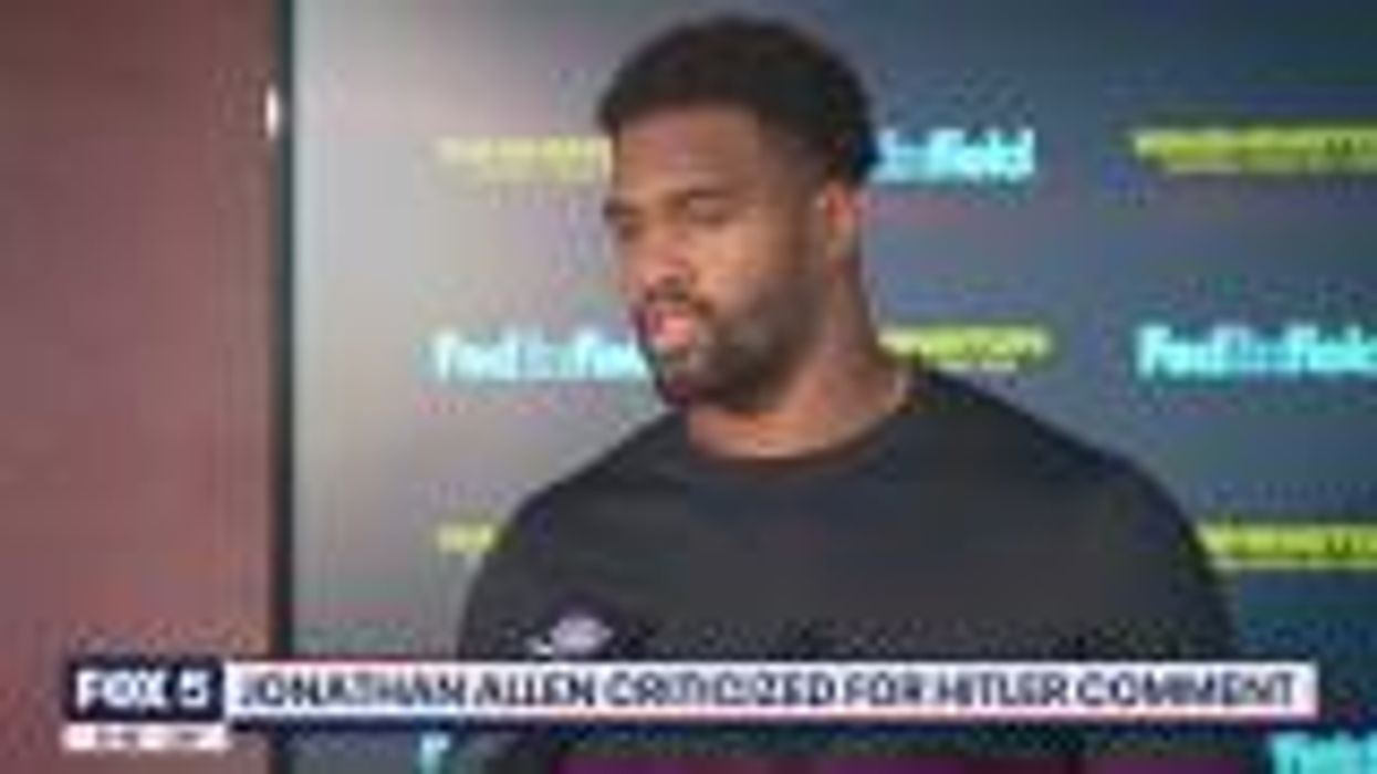 Commanders' Jonathan Allen apologises for saying 'Hitler was a military genius'