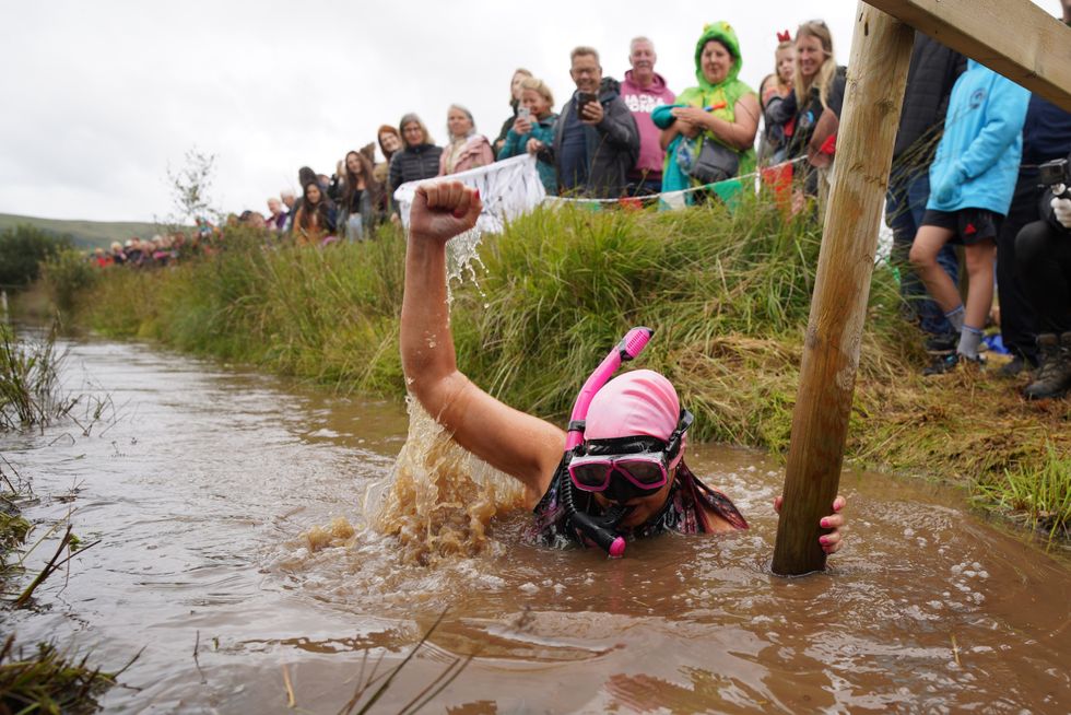 In Pictures: Making a splash at the World Bog Snorkelling Championships